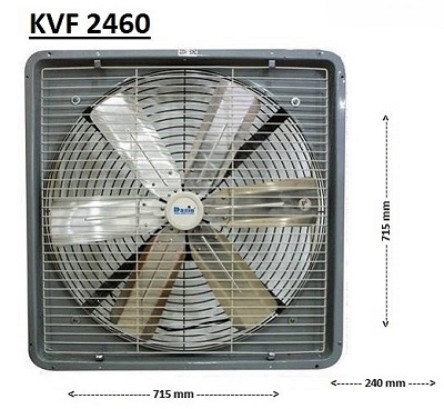 Quạt thông gió công nghiệp KVF 2460